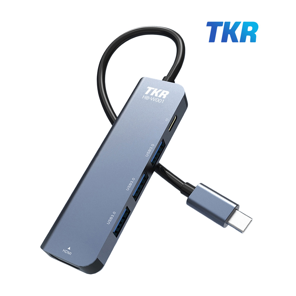 TKR HB-W001 C타입 5 in 1 멀티허브